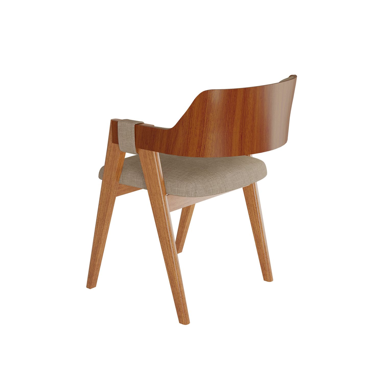 AMPEZZO DINING CHAIR NOCE