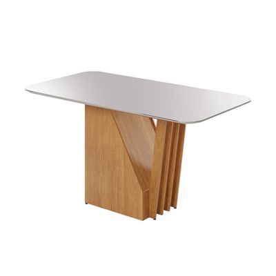 ROMA DINING TABLE CINNAMON/OFF WHITE ROMA DINING TABLE CINNAMON/OFF WHITE