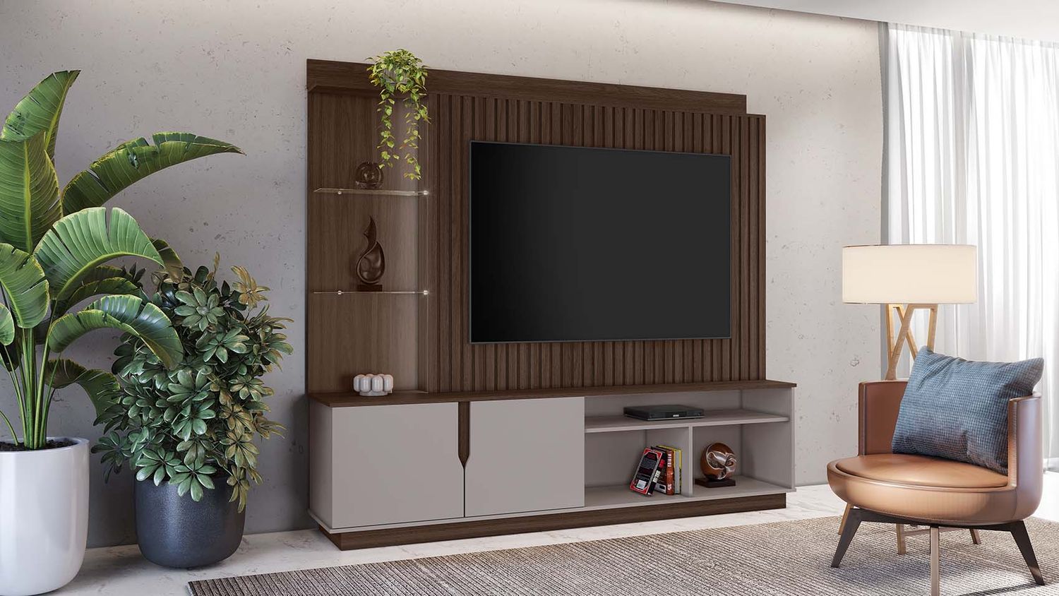 SAN DIEGO II HOME THEATER SOFT CAFFE/OFF WHITE