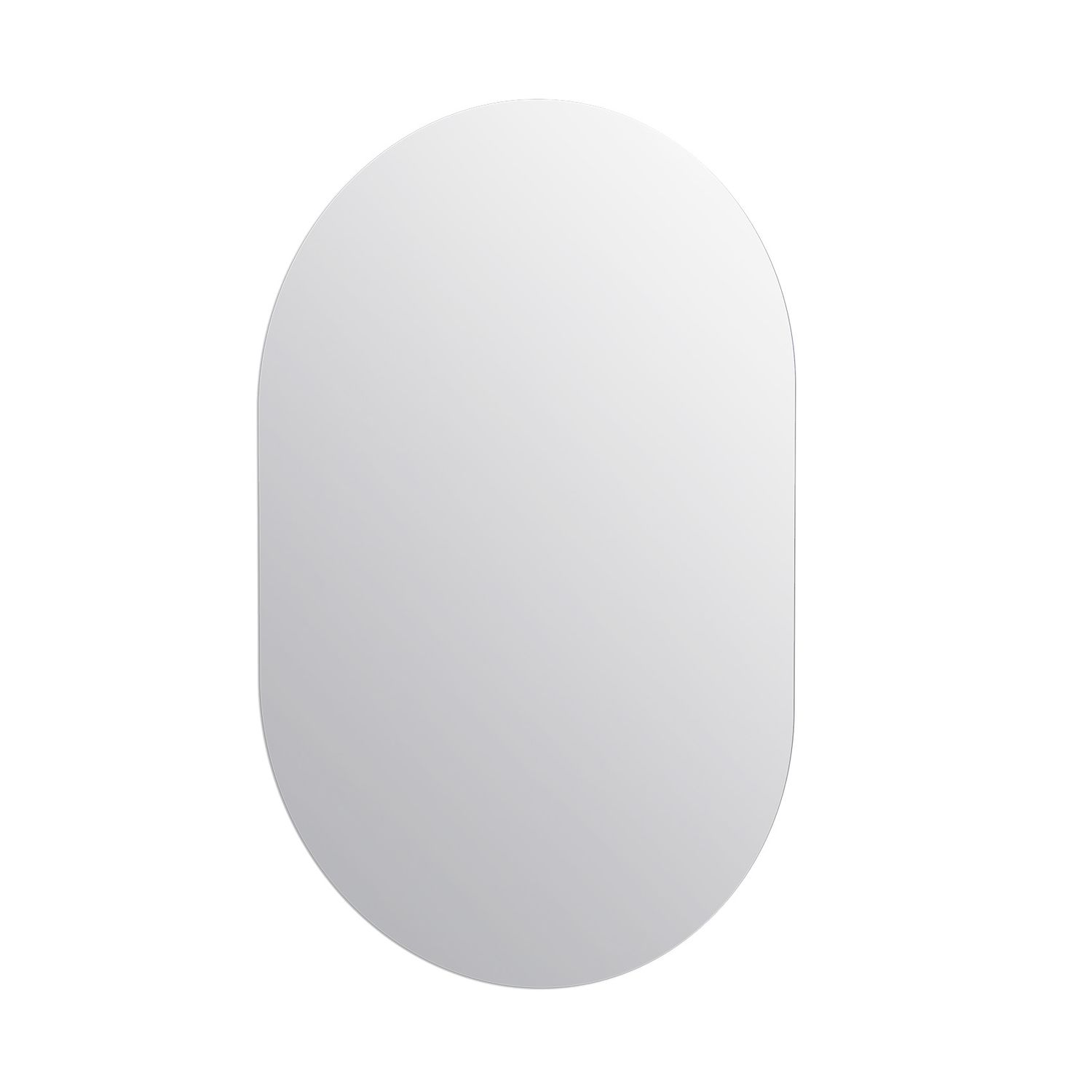 SELENE OVAL FRAMELESS MIRROR