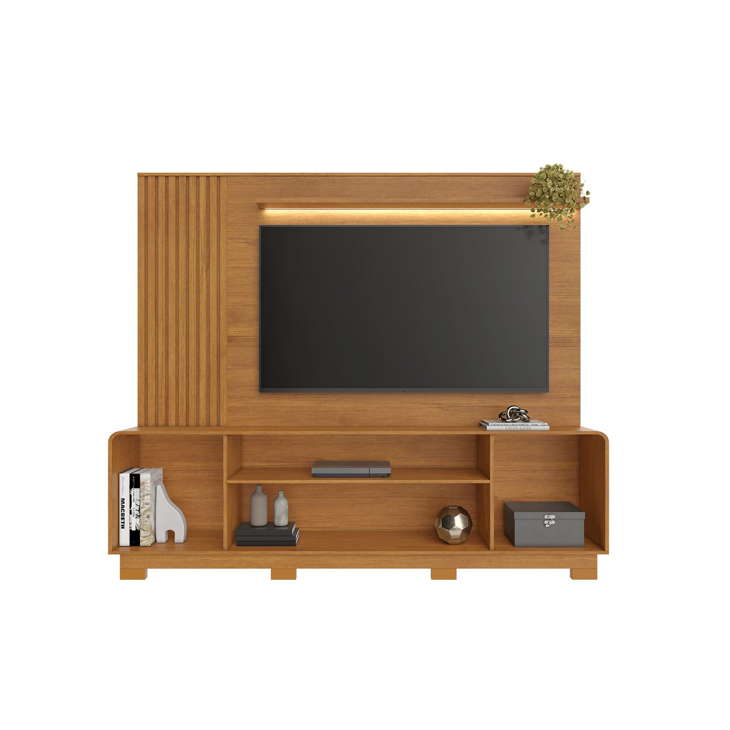VISTA OAKS HOME THEATER CINNAMON/OFF WHITE