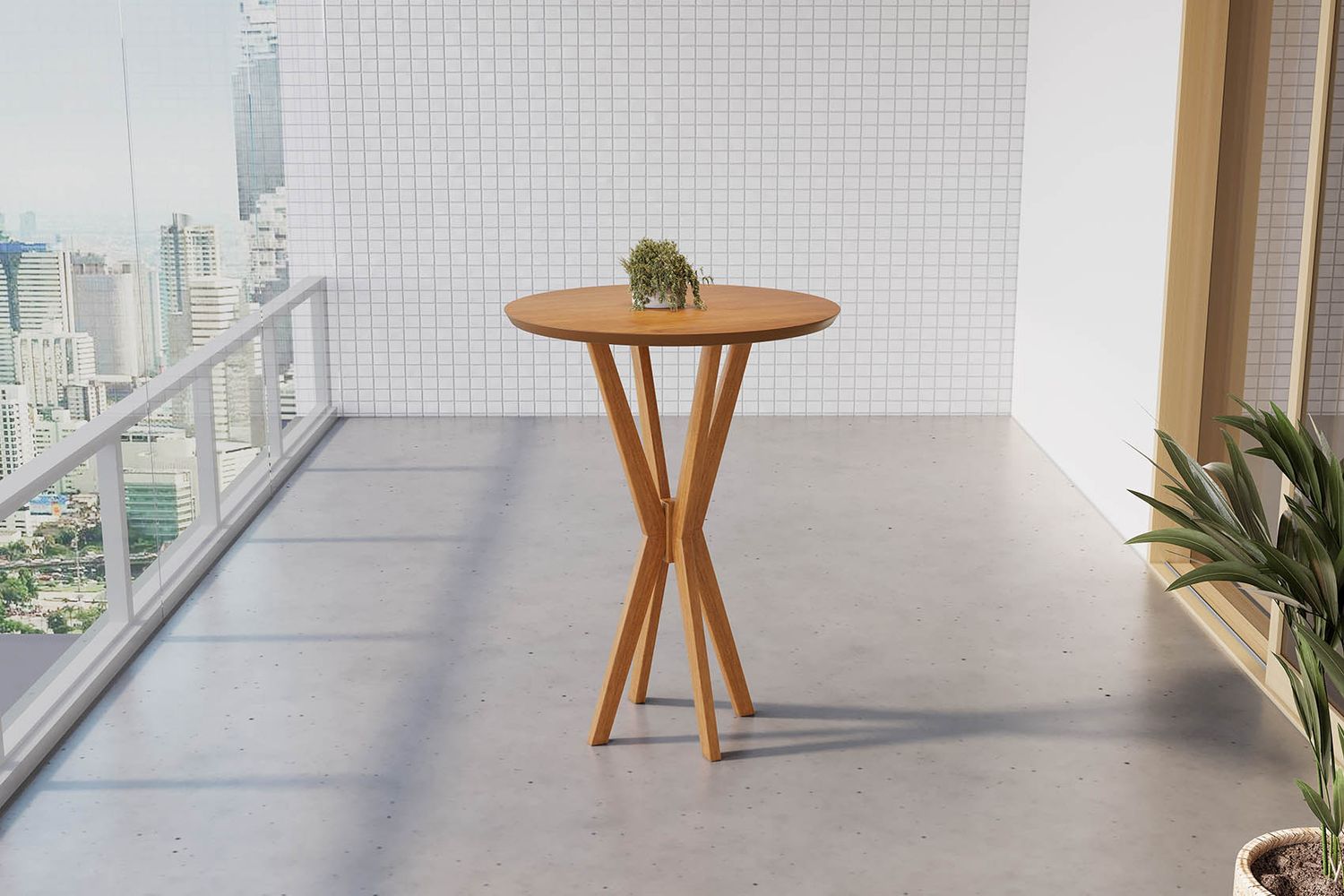 SICILIA HIGH BISTRO TABLE CINNAMON