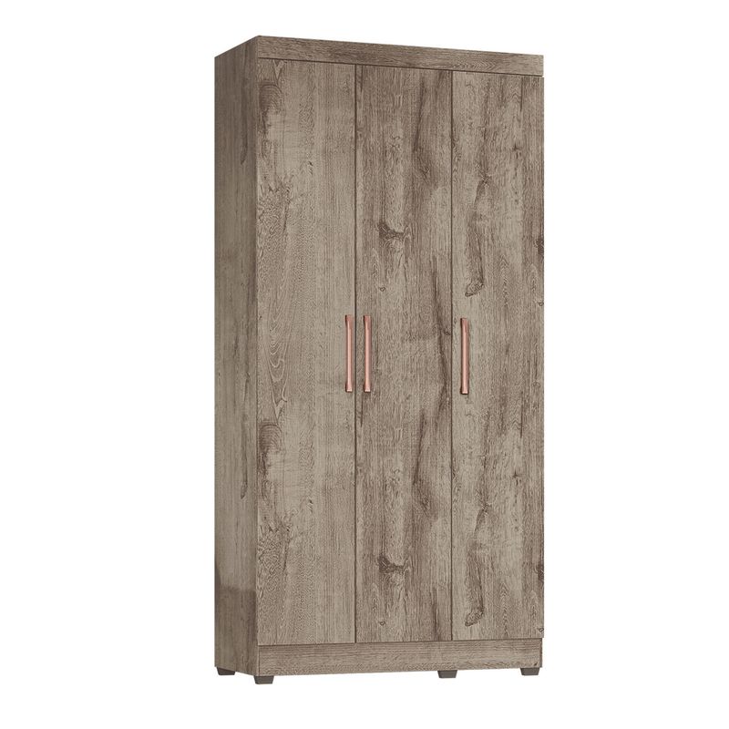 LAGUNA 3 DOORS CLOSET GRIGIO