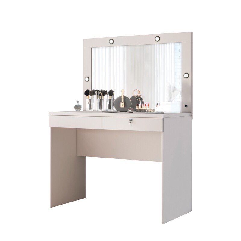 EVA MAKEUP VANITY TABLE WHITE