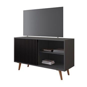 GURABO TV STAND GRAPHITE/BLACK