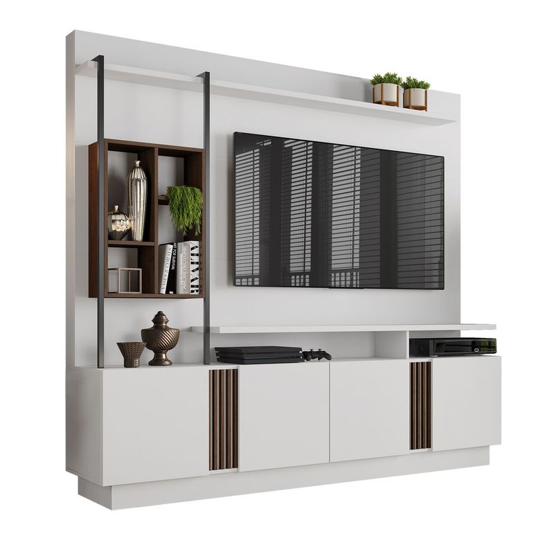 TACOMA HOME THEATER WHITE/SOFT CAFFE