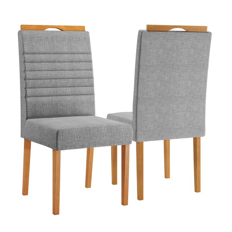 2 BARI DINING CHAIRS GRIGIO ARDESIA