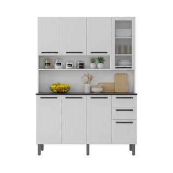 55 IN. COLOGNE KITCHEN SET WHITE