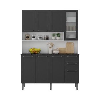 55 IN. COLOGNE KITCHEN SET GRAPHITE
