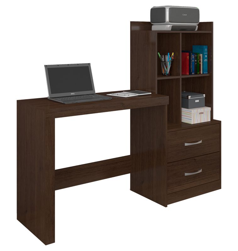 HOLLAND COMPLETE COMPUTER DESK SOFT CAFFE