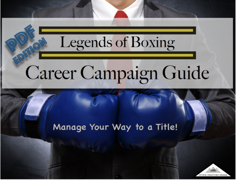 LEGENDS OF BOXING 2nd Edition