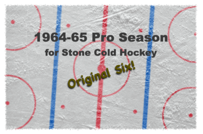 SCH 1964-65 Pro Hockey Season