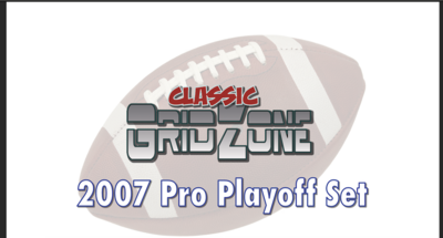 PDF: Classic GridZone 2007 Pro Playoff Set