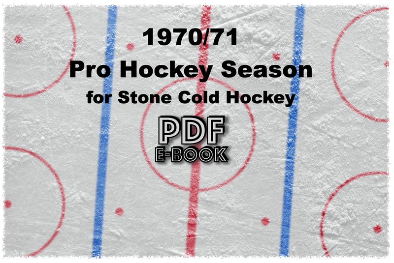 PDF ebook - 1970-71 Pro Hockey Season