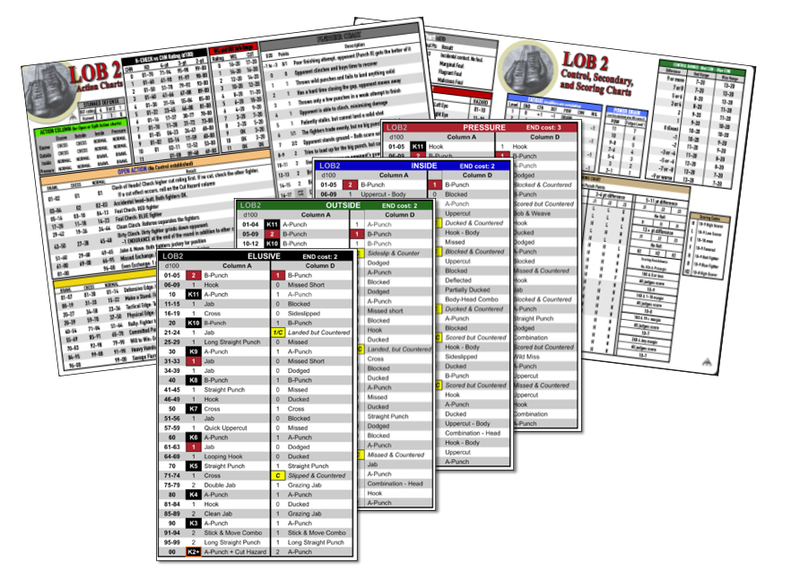 Legends of Boxing, 2nd Edition Core Game