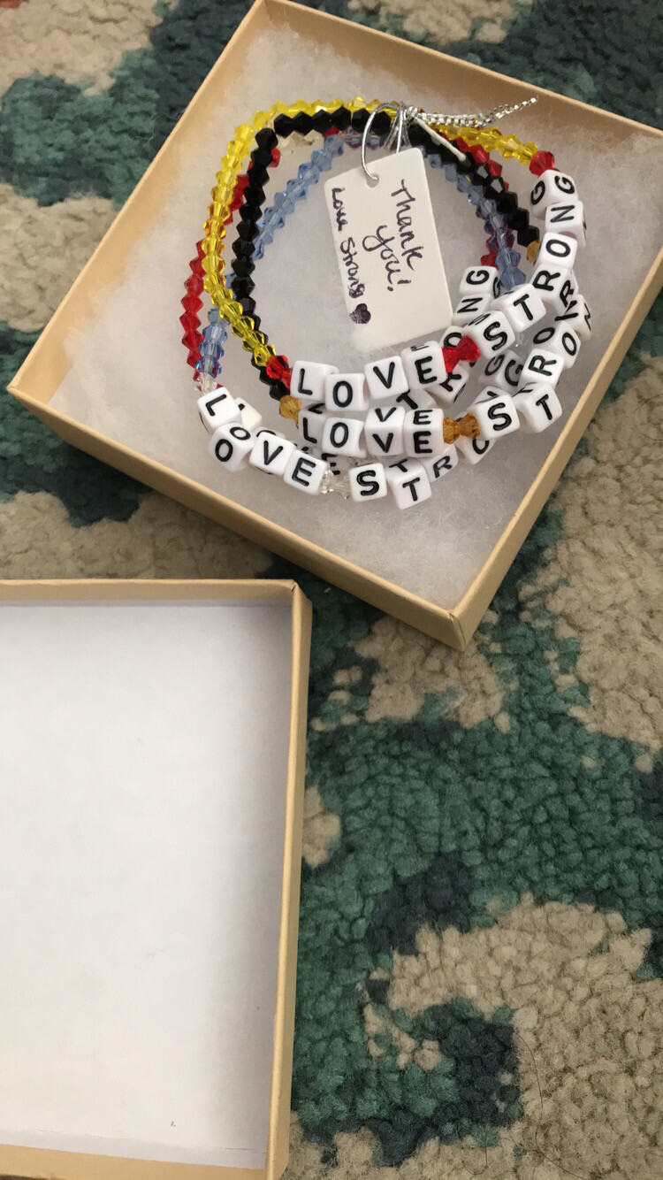 Hand Made Glass Bead Bracelet Bundles