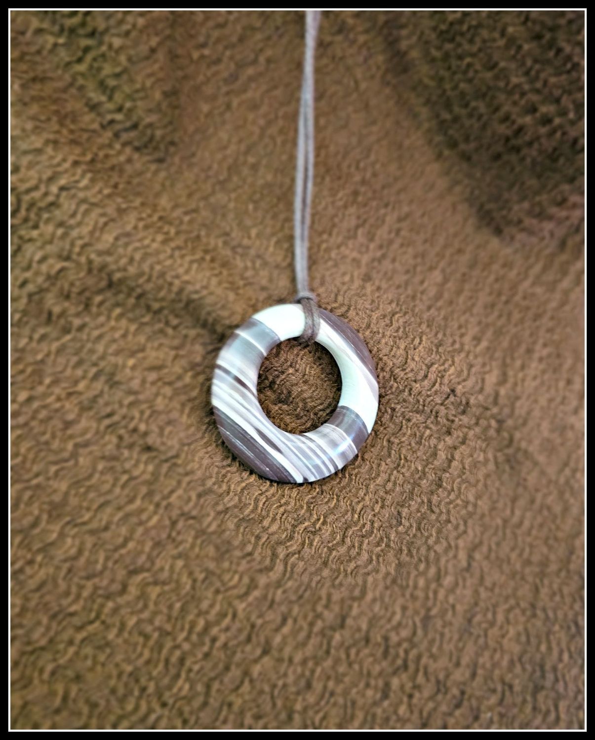 Okapi Stone Pendant Necklace