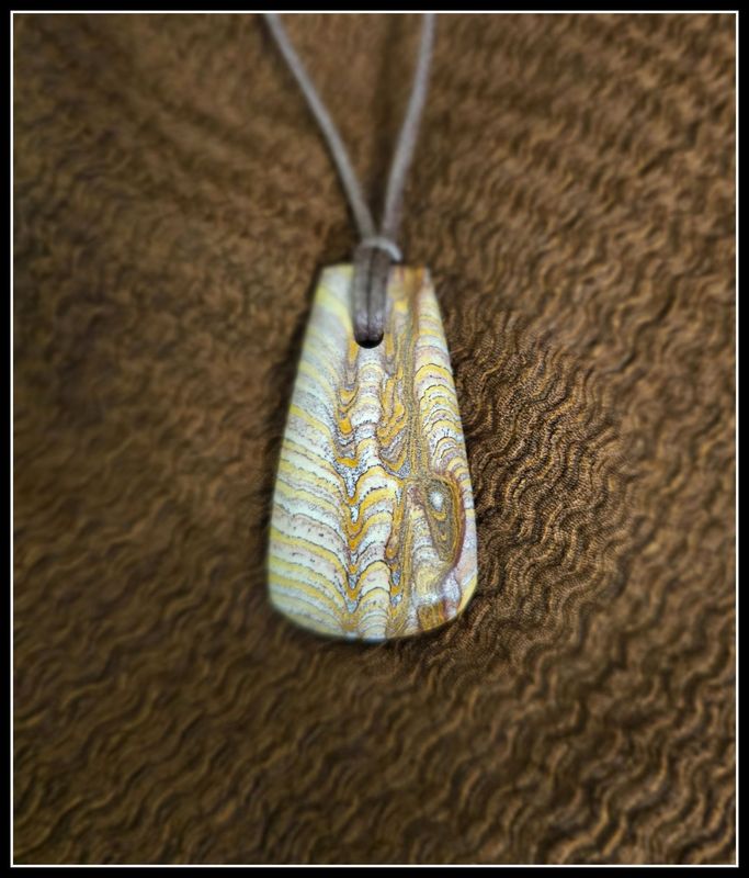 Rainbow Stone Pendant Necklace