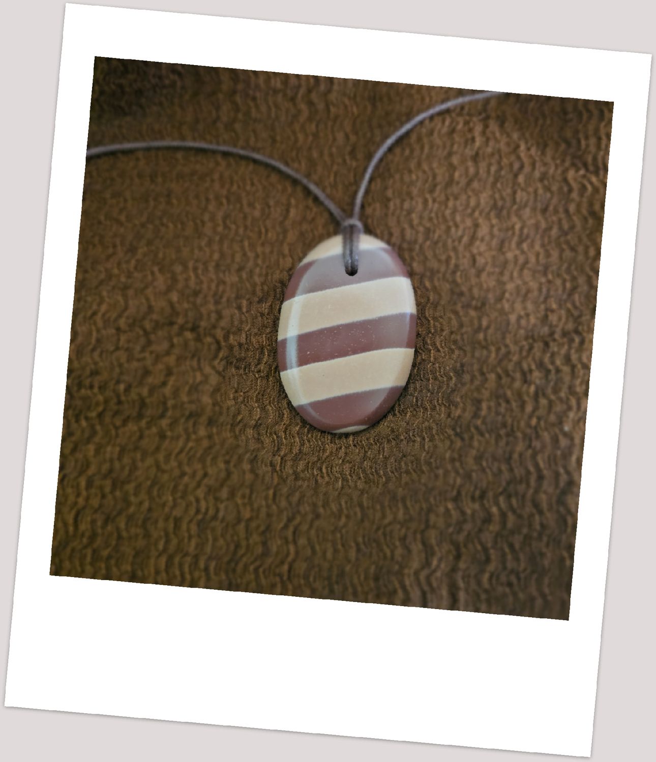 Zebra Stone pendants