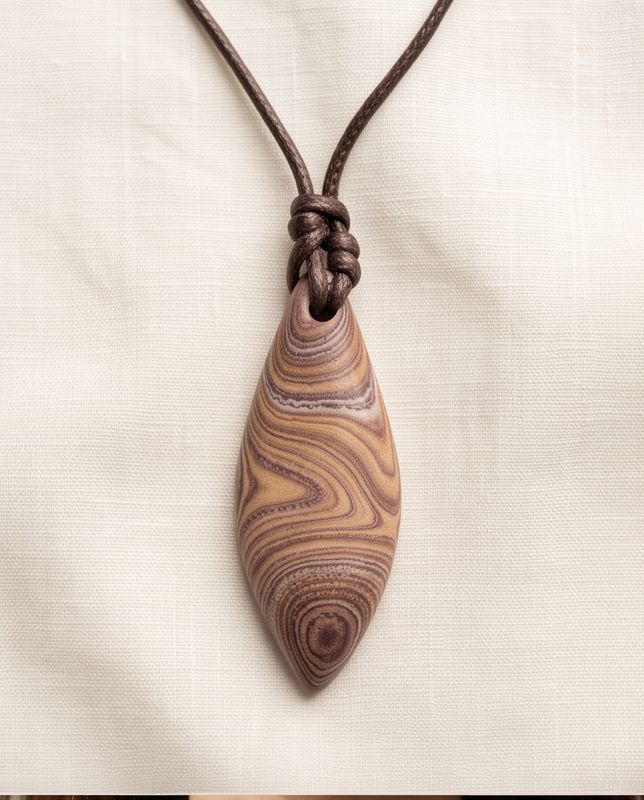 Rainbow stone pendant