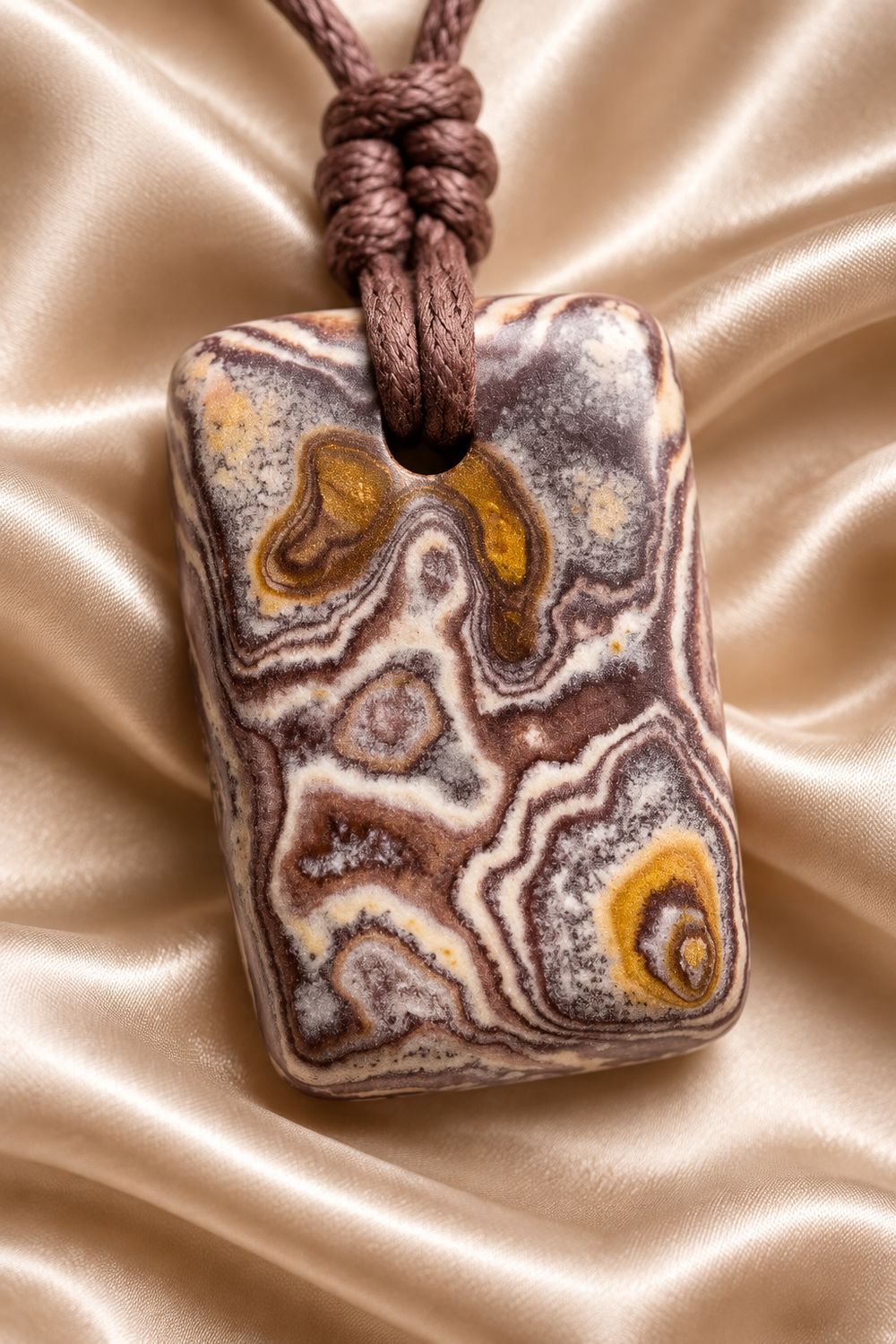 Rainbow stone pendant Rainbow stone pendant