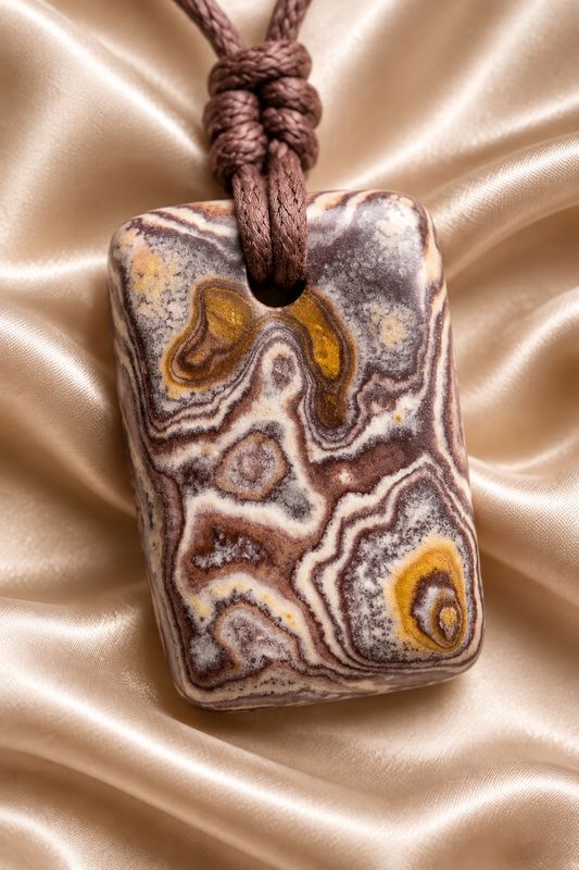 Rainbow stone pendant
