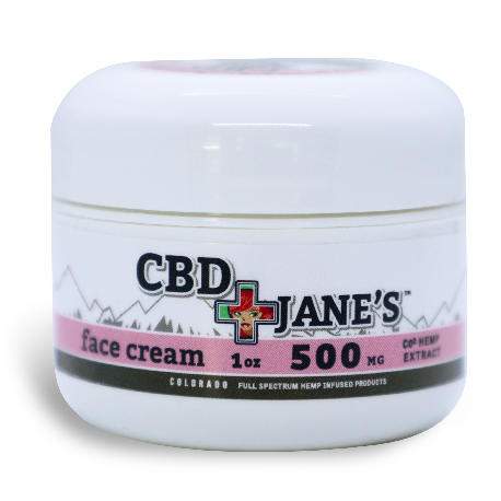 1oz CBD Face Cream | 500mg CBDHEMP Extract