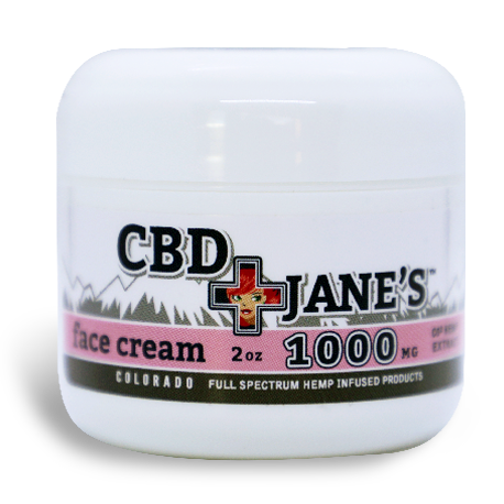 2oz CBD Face Cream | 1000mg CBDHEMP Extract