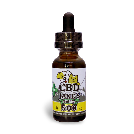1oz CBD Pet Tincture | 500mg CBDHEMP Extract