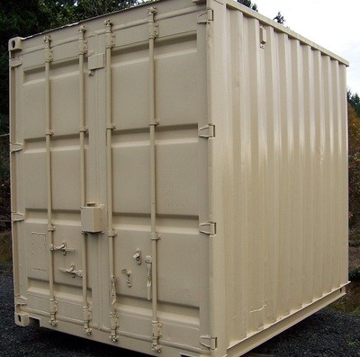 10ft New One Trip Shipping Container/Connex.
Color may vary. CALL FOR PRICING!!!