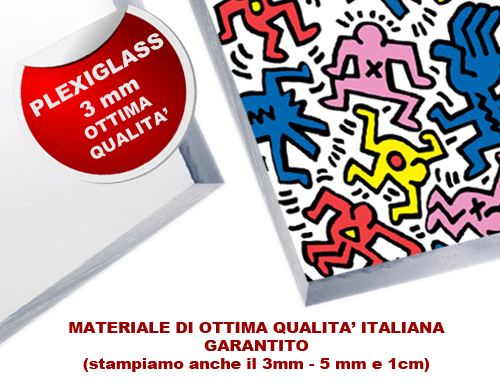 Pannello stampato su PLEXIGLASS