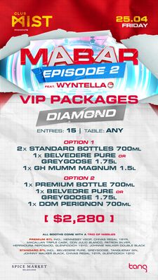Diamond Package $2280