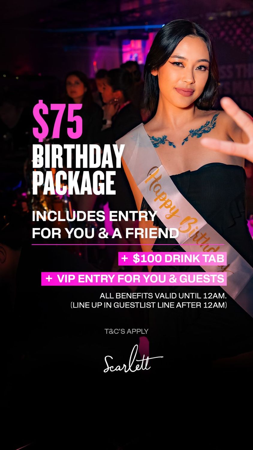 $75 Birthday Package/List