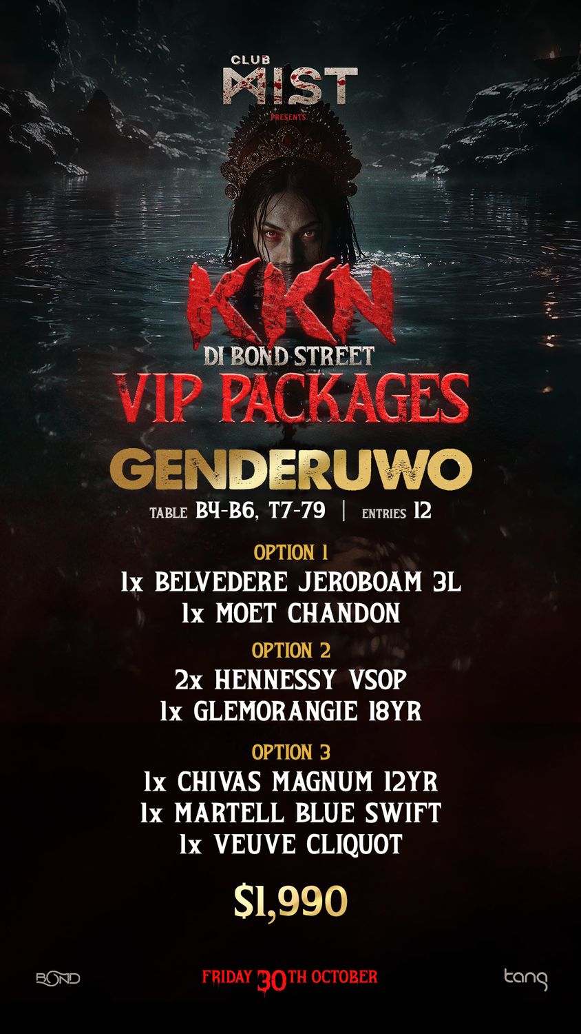 GENDERUWO $1990 - Deposit