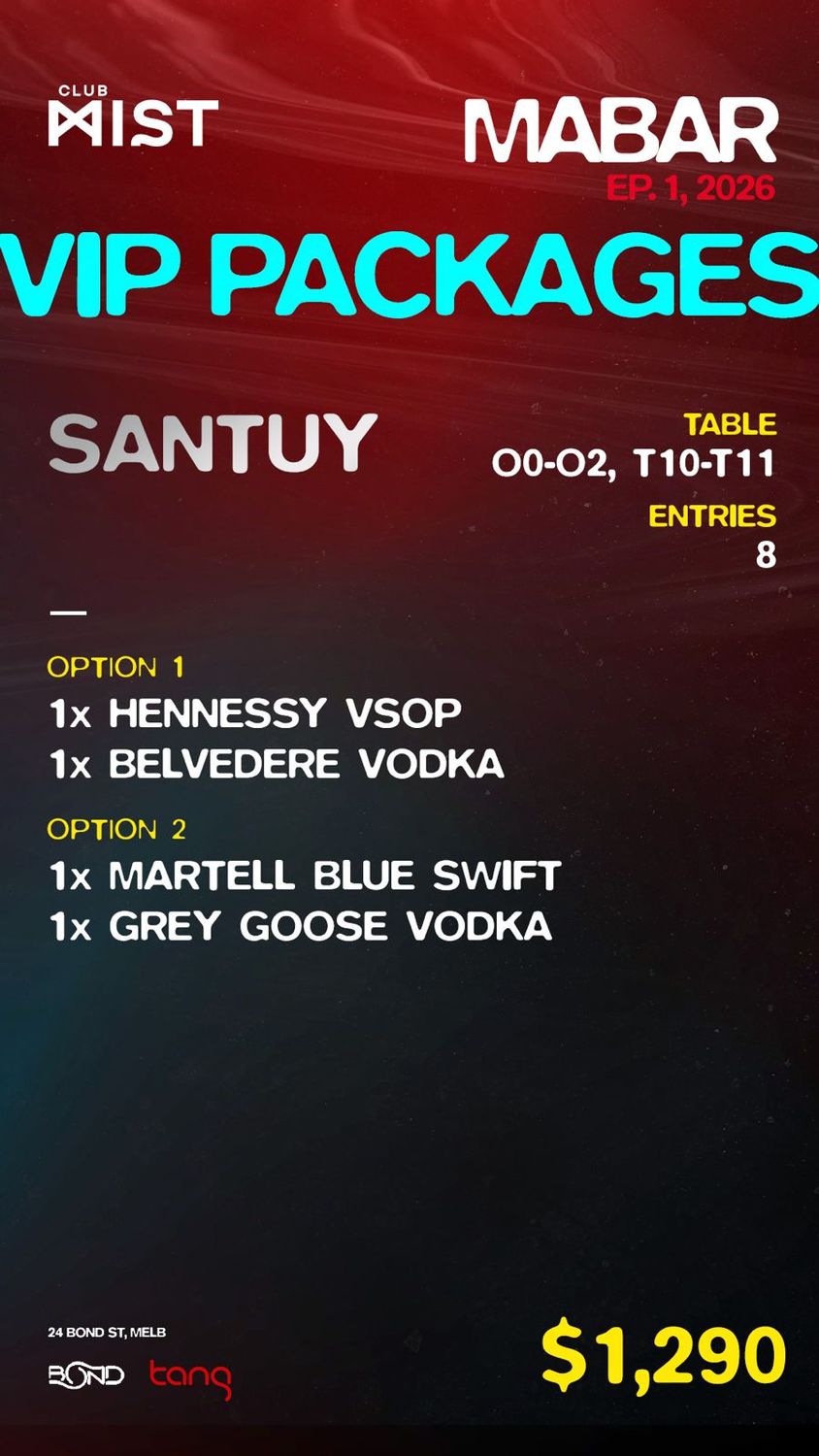 SANTUY $1290 - Deposit