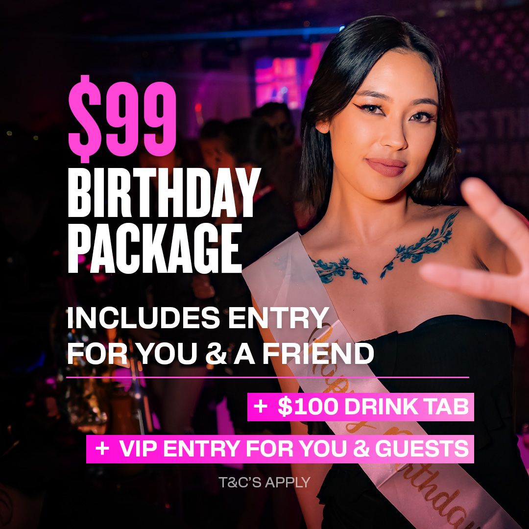 $99 Birthday Package/List