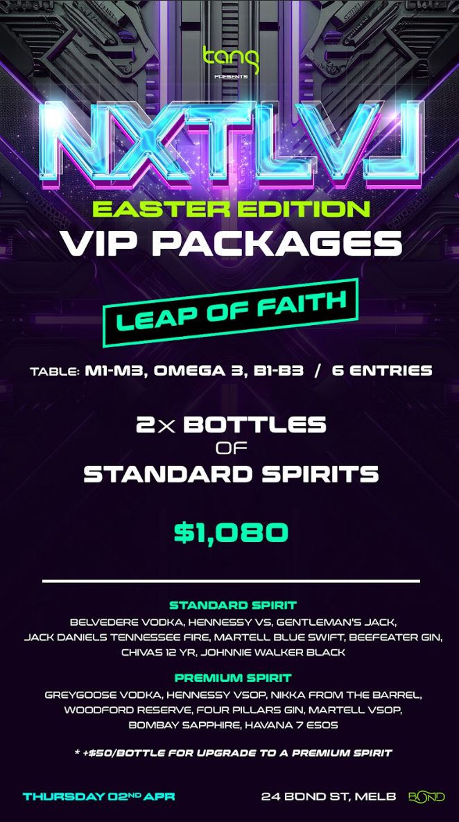 LEAP OF FAITH $1080 PACKAGE