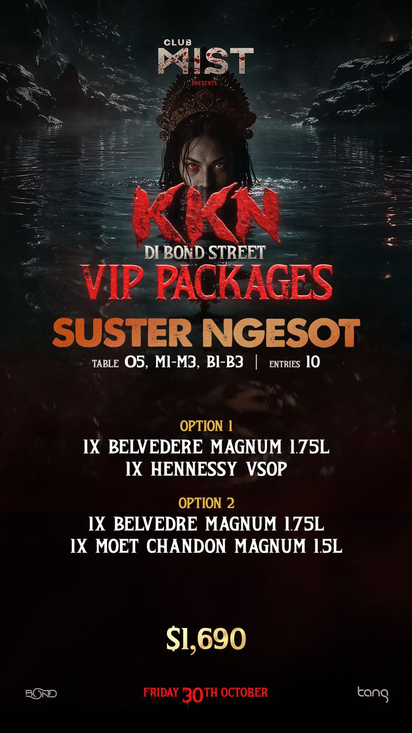 SUSTER NGESOT $1690 - Deposit
