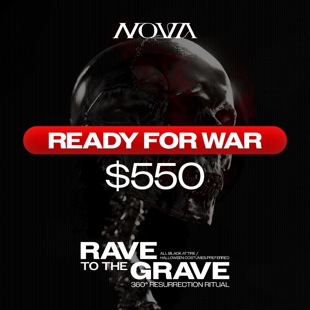NOVA HALLOWEEN: READY FOR WAR - $550