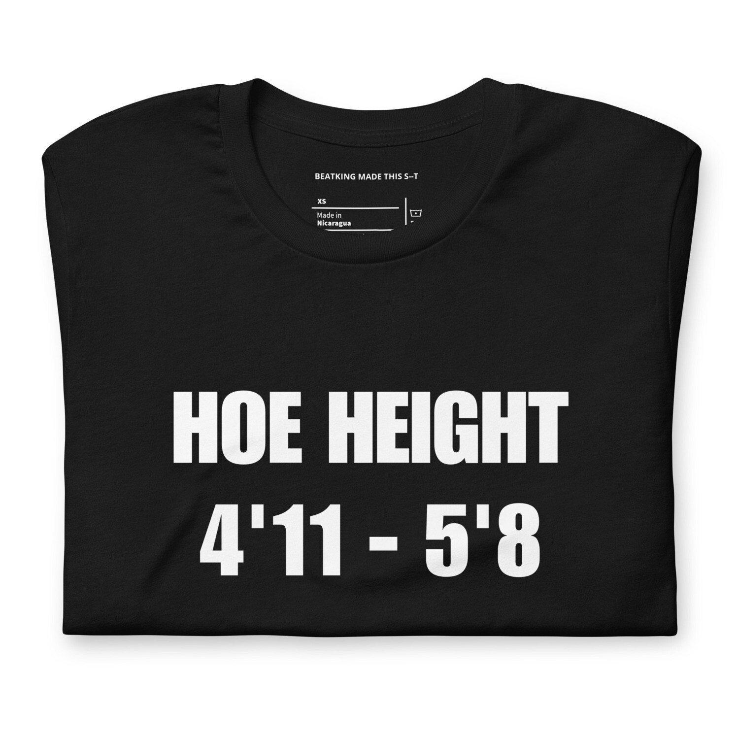 HOE HEIGHT - T-Shirt, Size: XS