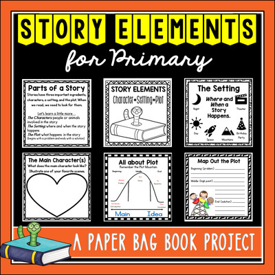 Story Elements (Primary) Paper Bag Book