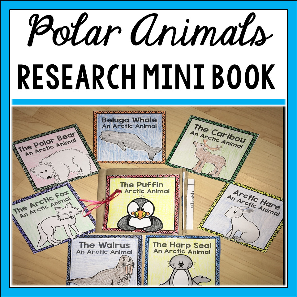 Polar Animals Paper Bag Book