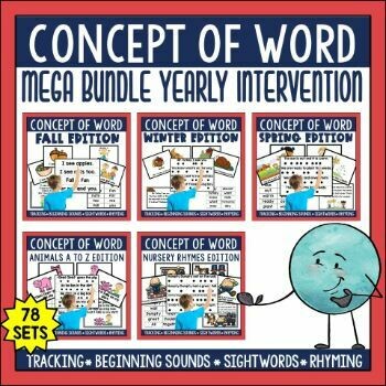 Concept of Word Intervention Mega Bundle