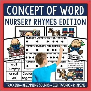 Concept of Word Nursery Rhymes Bundle