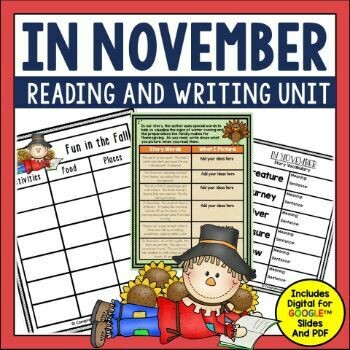 In November Book Activities
