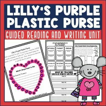 Lilly's Purple Plastic Purse Book Activities