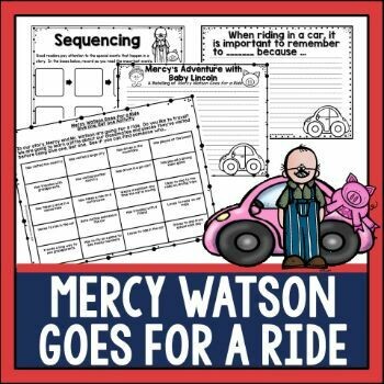 Mercy Watson Goes for a Ride Book Activities