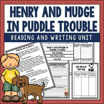 Henry And Mudge In Puddle Trouble Activities