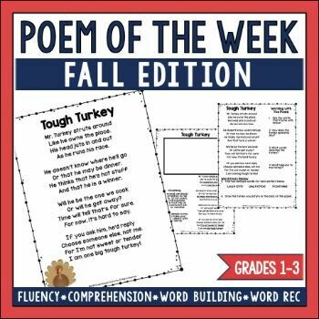 Poem of the Week Fall Edition