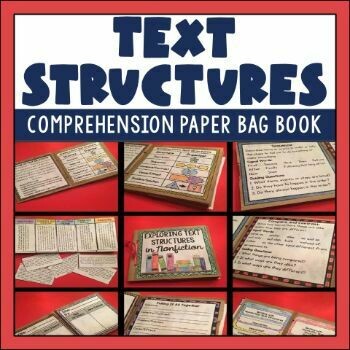 Nonfiction Text Structures Paper Bag Book
